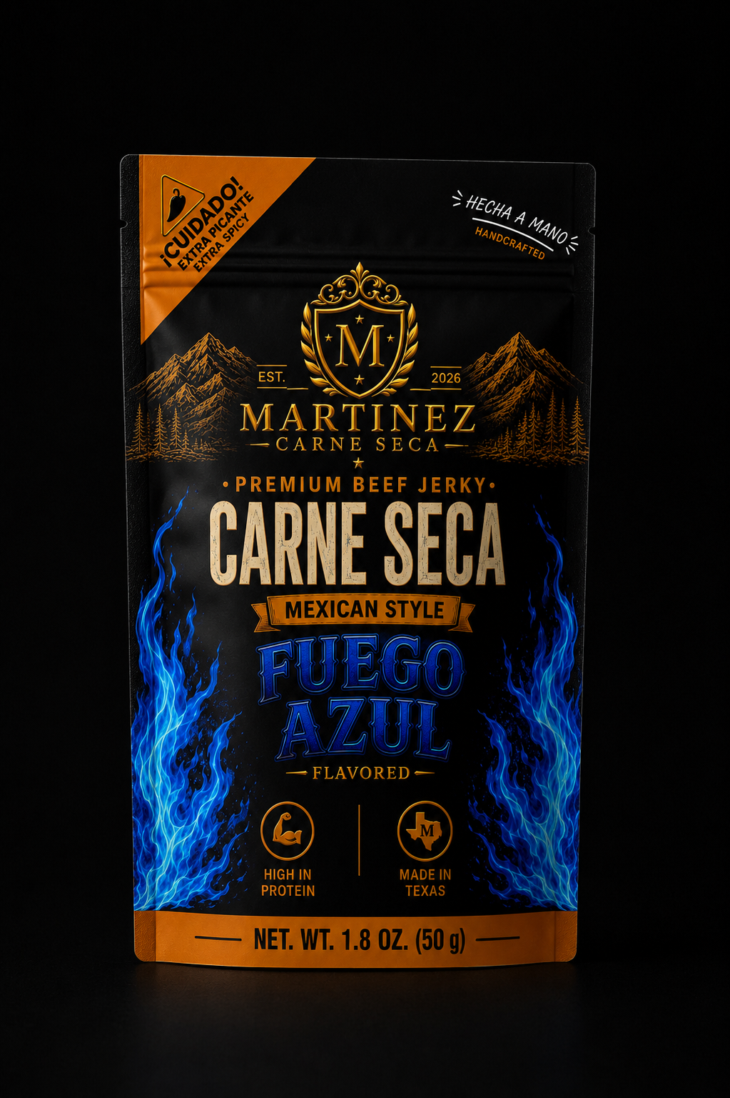 Martinez Carne Seca | Fuego Azul