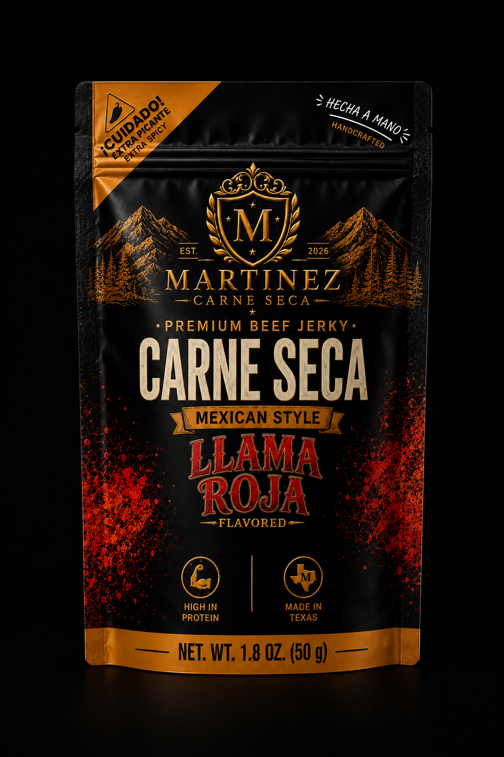 Martinez Carne Seca | Llama Roja